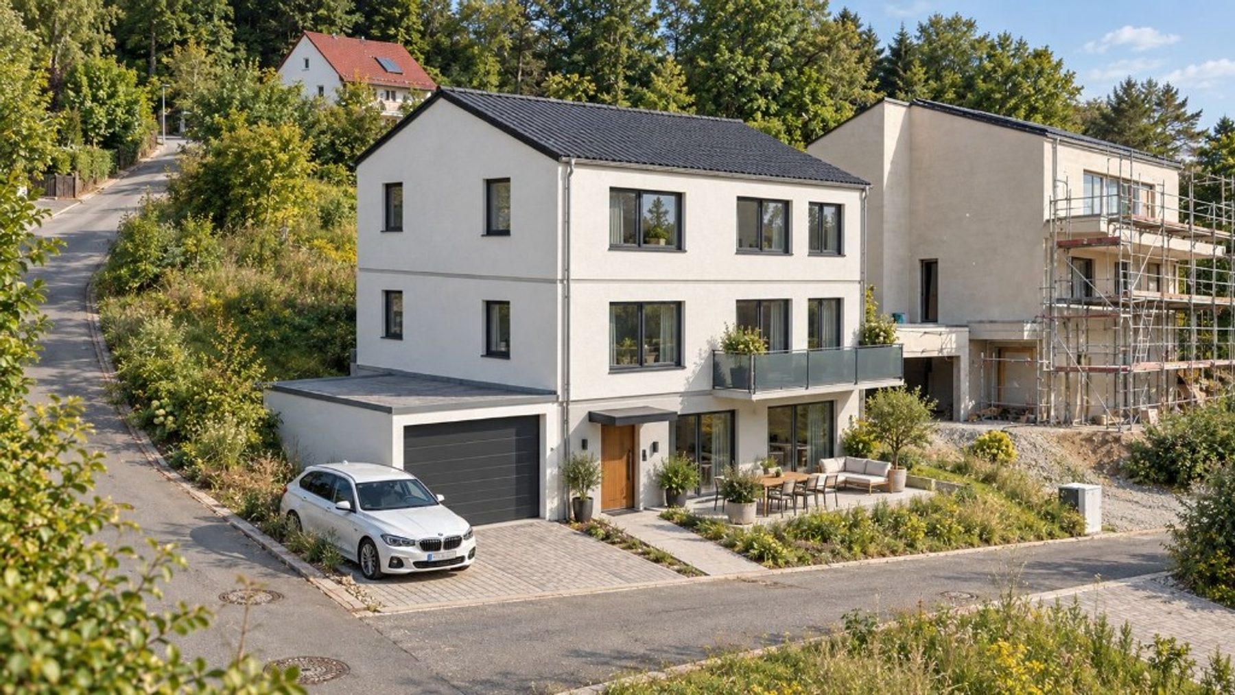 KI-generiert: Visualisierung Bierweg 8d Strengenberg